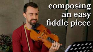 I composed an easy fiddle  violin piece  Song from Far Yonder [upl. by Viviene]