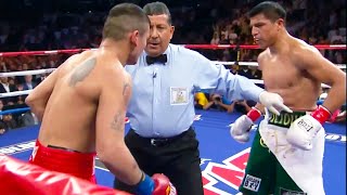 Marcos Maidana Argentina vs Victor Ortiz USA  KNOCKOUT BOXING fight HD [upl. by Wilmer233]