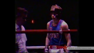 2EXPLOSIVE NYS Golden Gloves Boxing Match Sanderson VS Feliu [upl. by Ingles]