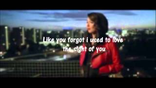 Tulisa  Sight Of You LYRICS HD [upl. by Aeneg]