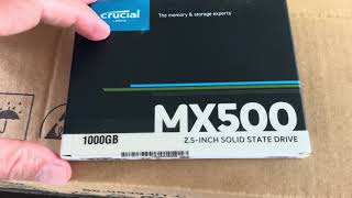 B2B Sales offer Crucial SSD MX500 1TB 25quot SATA III CT1000MX500SSD1 [upl. by Arrac558]