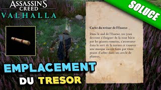 Carte du trésor de lEssexe Emplacement du trésor  Assassins Creed Valhalla [upl. by Dimond906]