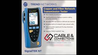 Trend Networks SignalTEK NT at Cable and Connections [upl. by Pippo]