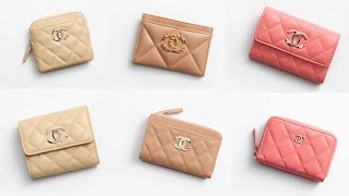 CHANEL FALLWINTER PRECOLLECTION 202425 ❤️ CHANEL WALLETS CARD HOLDERS POUCHES [upl. by Alburg]