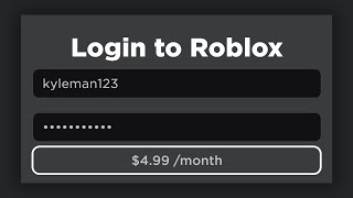 You Have to Pay to Play Roblox [upl. by Merrick]