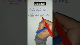 Simplifier 2mathssciencebacfrance mathematicseducationstudy collegeBouchra Éducationbts [upl. by Mal]