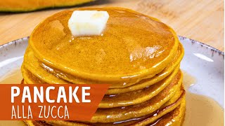 PANCAKE ALLA ZUCCA Ricetta Facile  BuonIdea [upl. by Vescuso]