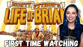 Monty Pythons Life of Brian  Reaction  First Time Watching [upl. by Yelbmik]