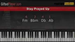 Stay Prayed Up by Kandi amp Marvin Sapp  Piano Lesson Tutorial [upl. by Yeldarb]