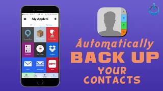 Automatically Back Up Your Contacts  iOS or Android [upl. by Fabyola386]