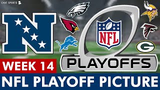 NFL Playoff Picture NFC Clinching Scenarios Wild Card Race And Standings Entering Week 14 Of 2024 [upl. by Flanagan]