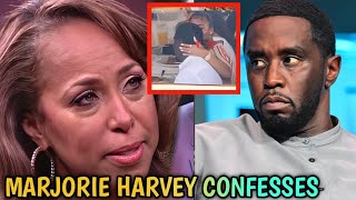 Marjorie Harvey Had A Fling With Diddy In The 90s Which Resulted to get been his Acc0mplice [upl. by Hayilaa]