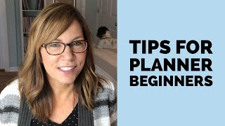 8 Tips for Planner Beginners  Planner 101  Advice for Newbies [upl. by Emalee810]