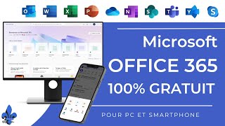 Comment obtenir Microsoft Office 365 GRATUITEMENT  Version PC et Smartphone [upl. by Ttam]