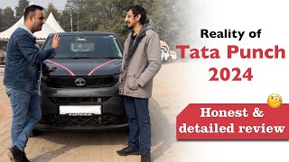 Tata Punch AMT 2024 Honest Ownership Review  Pros amp Cons  Wheels Addict India [upl. by Tebzil]