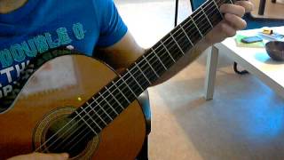 Kotake amp Koumes  The Legend of Zelda Theme Ocarina of Time on Guitar [upl. by Athalia101]