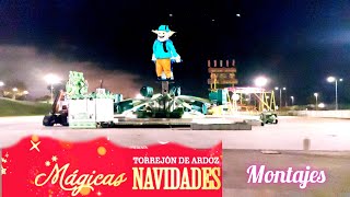 Magicas navidades Montajes nuevas atracciones torrejon de ardoz 2023 [upl. by Schonthal]