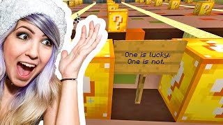 Lucky Block Challenge  Minecraft with SabrinaBrite  TeraBrite Games [upl. by Nareht18]