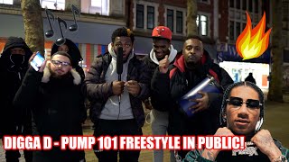 Digga D X StillBrickin  Pump 101 Public Freestyle [upl. by Harbed]