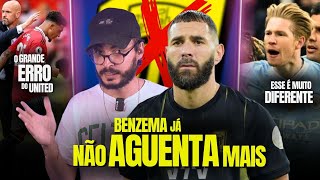 Benzema VIVENDO O INFERNO na Arábia  Sancho Dortmund DEU AULA ao United De Bruyne ESPETACULAR E [upl. by Newbold]