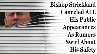 Bishop Strickland Canceled ALL His Public Appearances As Rumors Swirl About His Safety [upl. by Carboni790]