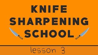 Lesson 3 How To Thin A Knife [upl. by Hollis]