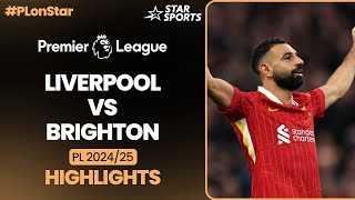 Liverpool v Brighton  Gameweek 10  Highlights  PLonStar [upl. by Bunns561]