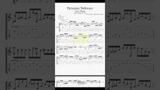 Parisienne Walkways Guitar Cover Solo guitartutorial classicalguitar guitartabs guitarlesson [upl. by Heriberto185]