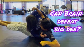 BJJ Rolling Do Size and Strength Matter when rolling [upl. by Aubigny]