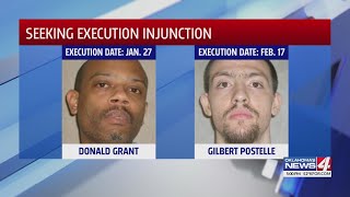 Two Oklahoma death row inmates seek injunction before scheduled executions [upl. by Tobi]