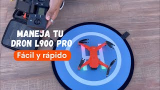 Como manejar Dron L900 pro rapido y sencillo [upl. by Shell]