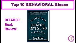 THE LITTLE BOOK OF BEHAVIORAL INVESTING by James Montier  Book Summary [upl. by Korten]