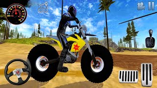 Dirt Bike Stunts On US City Road  Xtreme Motorbikes Racing Gameplavy [upl. by Littell164]