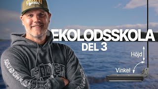 Ekolodsskola del 3 – Montera din akterspegelsgivare rätt [upl. by Archibaldo]