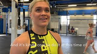 Katrin Davidsdottir amp Tori Dyson  quotPower Hourquot CompTrain Workout [upl. by Garneau972]