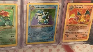 Pokémon Base Set Holy Grails Graded [upl. by Proudlove]