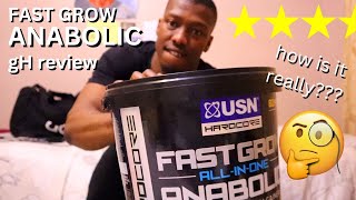 USNMediaChannel FAST GROW ANABOLIC gH REVIEW [upl. by Charters]