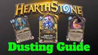 Hearthstone Neutral Legendary Disenchanting Guide Hearthstone Rise of Shadows Guide 2019 [upl. by Turk]