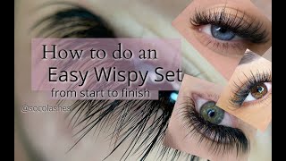 Wispy Lash Map Tutorial  Let’s Lash Together with Jena Cash [upl. by Ymmac213]