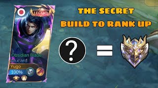 Use this secret build for Alucard to win in rank Alucard best build  MLBB [upl. by Cordeelia847]