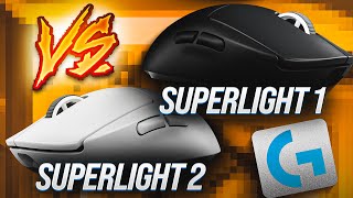 Logitech G Pro X Superlight VS Superlight 2  Análise Completa  Unboxing [upl. by Amedeo884]