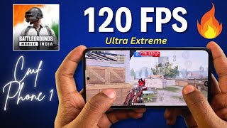 BGMI 35 Update 120 FPS Gaming Unlocked on Android🔥ft Nothing CMF Phone 1 [upl. by Patty]