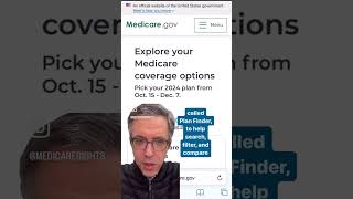 Using Plan Finder to find a Part D Plan on Medicaregov [upl. by Nytsirhc526]