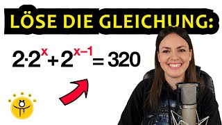 Exponentialgleichungen lösen – Ohne Taschenrechner Logarithmus [upl. by Pasia]