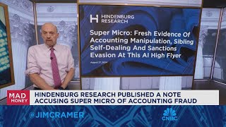 I dont know if Super Micro is guilty or innocent says Jim Cramer [upl. by Yuh532]