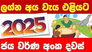 අලුත් අවුරුදු ලග්න රාශි අය වැය 2025 lagna palapala rashi aya weya ලිත litha waya [upl. by Woodie374]