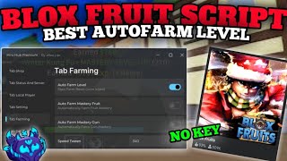 HIRU HUB Roblox Script  New Blox Fruits Script Update Best Auto Farm Level [upl. by Latta]