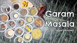 The Best Garam Masala Recipe  By Sagars Kitchen [upl. by Chilton618]