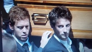 funeral Jules Bianchi  Heartbreaking scenes vettel carry coffin [upl. by Christie]