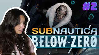 WHO IS THIS LADY  Marine biologist plays Subnautica Below Zero 2 blind [upl. by Anal]